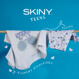 Descubre la dulzura y frescura de nuestra línea kids 🍒🍑. La ropa interior #Skiny está hecha para brindarle a tus hijos comodidad durante todo el día. ¡Pruébalas ahora!